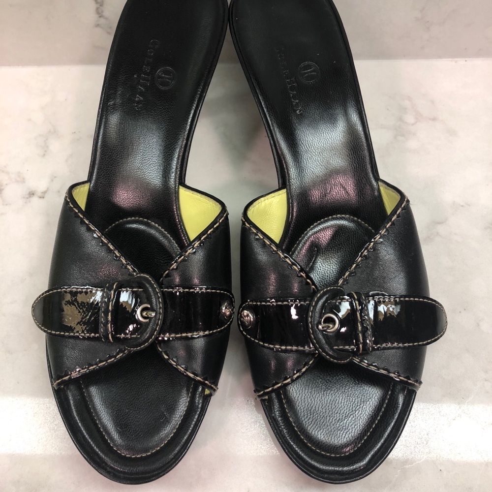 Cole Haan Black Kitten Heels